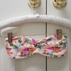 Victoria's Secret Floral Lace Bandeau